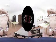 virtual taboo - mom and daughter suck one big cock